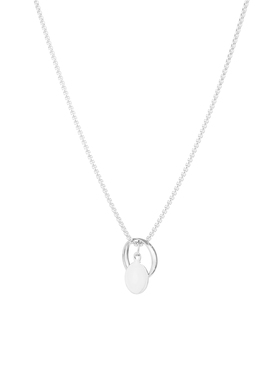 钛钢戒指学生ins潮风吊坠项链