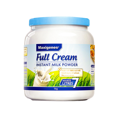maxigenes成人全脂脱脂牛奶粉1kg