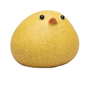 包邮紫砂小鸡仔迷你茶宠 小黄鸡生肖茶玩 可爱呆萌小摆件可养