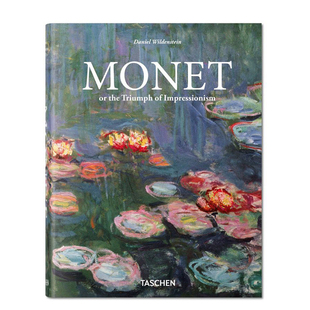 【现货】TASCHEN[图书馆系列] 莫奈印象派绘画 Monet or The Triumph of Impressionism 英文原版艺术绘画油画画册进口图书 可单拍