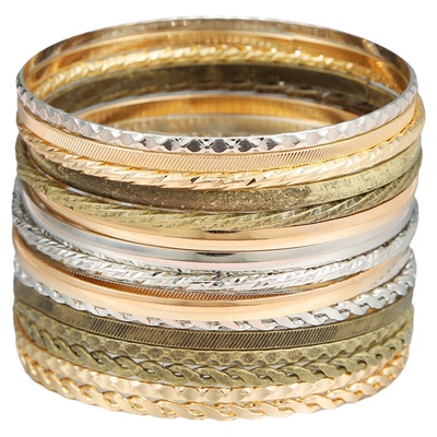 混色手镯链MenWomenBracelets