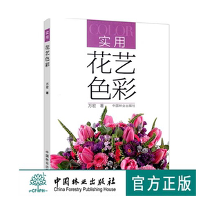 实用花艺色彩 万宏 6982鲜花花束花艺包装教程插花书籍教程入门基础自学花艺设计原理花束色彩搭配技巧色彩搭配原理与技巧色彩搭配