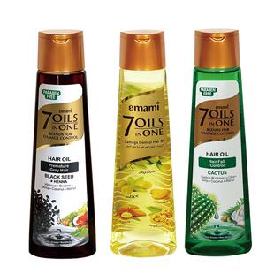 Emami7 Oils in One护发精油防毛躁柔顺摩洛哥修复发油新春送父母