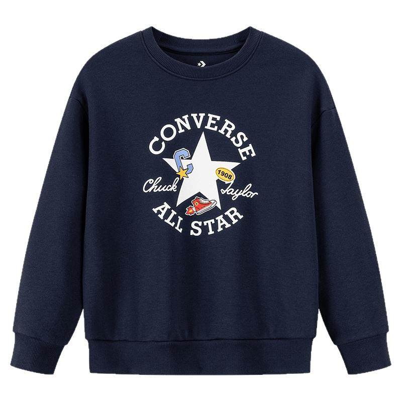 【加绒】匡威童装男女童保暖套装儿童卫衣裤子两件2025秋冬新款