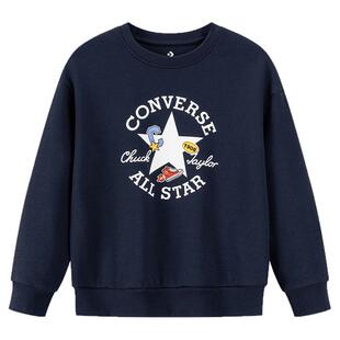 【新年红色加绒】匡威童装男女童套装儿童卫衣裤子两件套冬拜年服