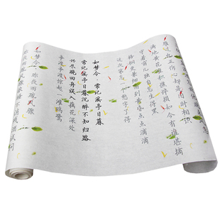 簪花小楷花草诗词李清照诗词名篇20首小楷毛笔宣纸描红字帖长卷