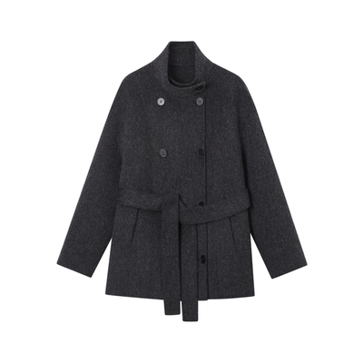 indicia标记25年新款山羊绒大衣