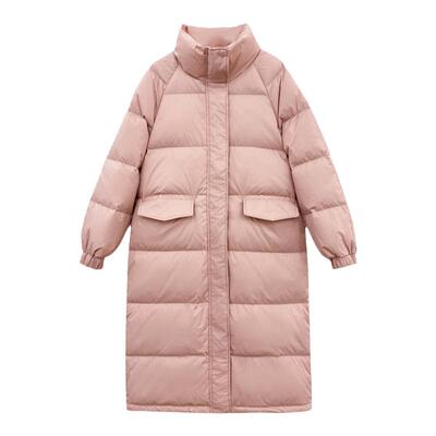 韩版港风复古设计感中长款外套