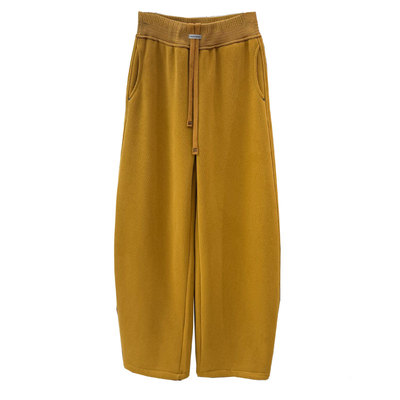 加厚显瘦宽松阔腿休闲裤