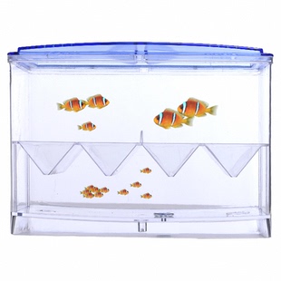 鱼缸隔离孵化盒孔雀鱼热带鱼小鱼幼鱼鱼苗缸外独立繁殖盒产房