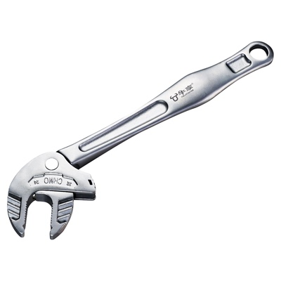 蟹钳式活动扳手快速调节维修工具