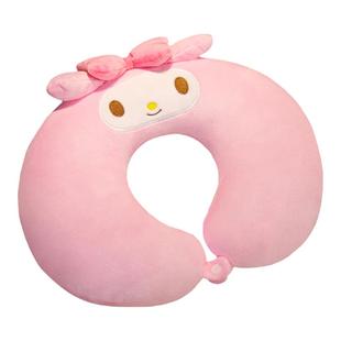 可爱u型枕颈枕办公室学生午睡枕头护颈枕u形枕颈椎枕旅行车用便携