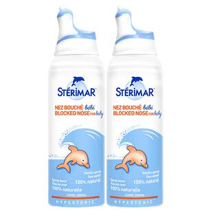 【自营】Sterimar小海豚鼻腔舒缓喷雾100ml2瓶装洗鼻器婴幼儿用
