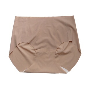 简单爱 纯色无痕裸感3D一片式瑜伽内裤女透气弹力快干运动三角裤