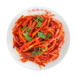 佳木斯拌菜山桔梗鲜族三姐妹星星新鲜春花拌面拌菜山桔梗东北冷面