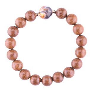 [不修星泪]纯手工非遗手链大漆珠手串文玩佛珠礼物