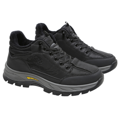 老北京棉鞋男冬季加绒爸爸鞋新款