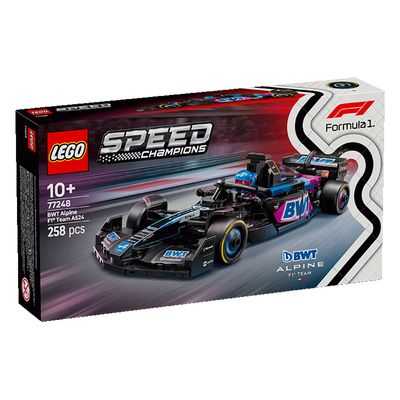 【自营】乐高77248BWT Alpine F1车队 A524 赛车男孩儿童玩具礼物