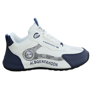 男鞋秋冬季高档休闲运动鞋皮面防水旅游鞋软底防滑跑步鞋老爹潮鞋