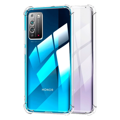 适用华为TEL-AN10手机壳荣耀X10外壳tel-an00保护套tel一an10气囊防摔tel-anoo透明硅胶软壳honorx10全包后壳
