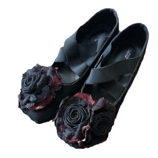 TeNg新品温柔增高衰败干枯玫瑰绿野仙子玛丽珍春秋侘寂仙女单鞋