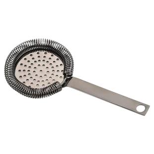 酒吧商店霍桑滤冰器专业不锈钢调酒过滤器隔冰器Straine创意滤网