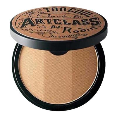 too cool for school涂酷修容盘三色粉饼哑光高光阴影一体鼻侧影