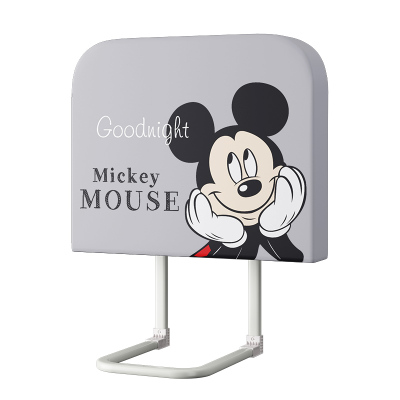 防撞加厚软包加高床围栏