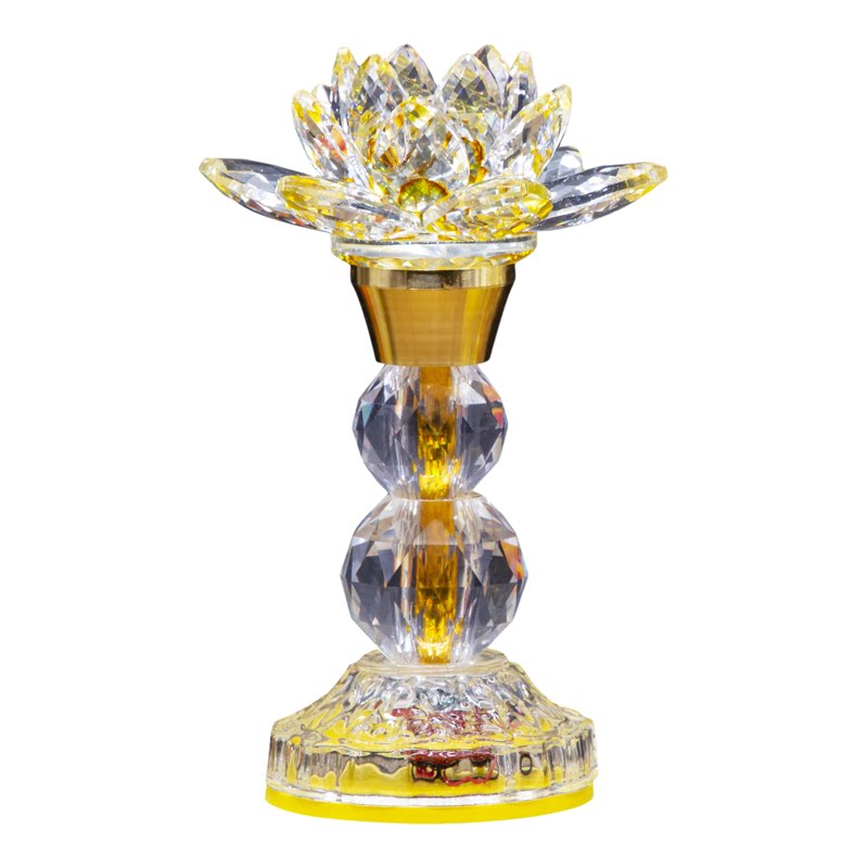 琉璃莲花灯水晶佛灯长明灯供灯