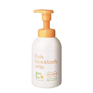 新到日本专柜 mamakids洗发水/沐浴露460ml(婴幼儿童成人均可用)