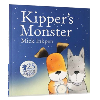 现货 小狗奇普和怪兽 英文原版绘本 Kipper's Monster 平装 英国 廖彩杏书单第44周 第84本 纯全英文版正版原著英语书籍