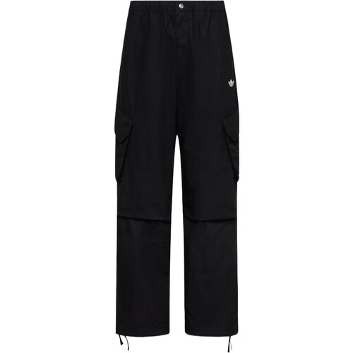 adidas阿迪达斯三叶草男子工装风休闲抽绳束脚运动裤LD6437