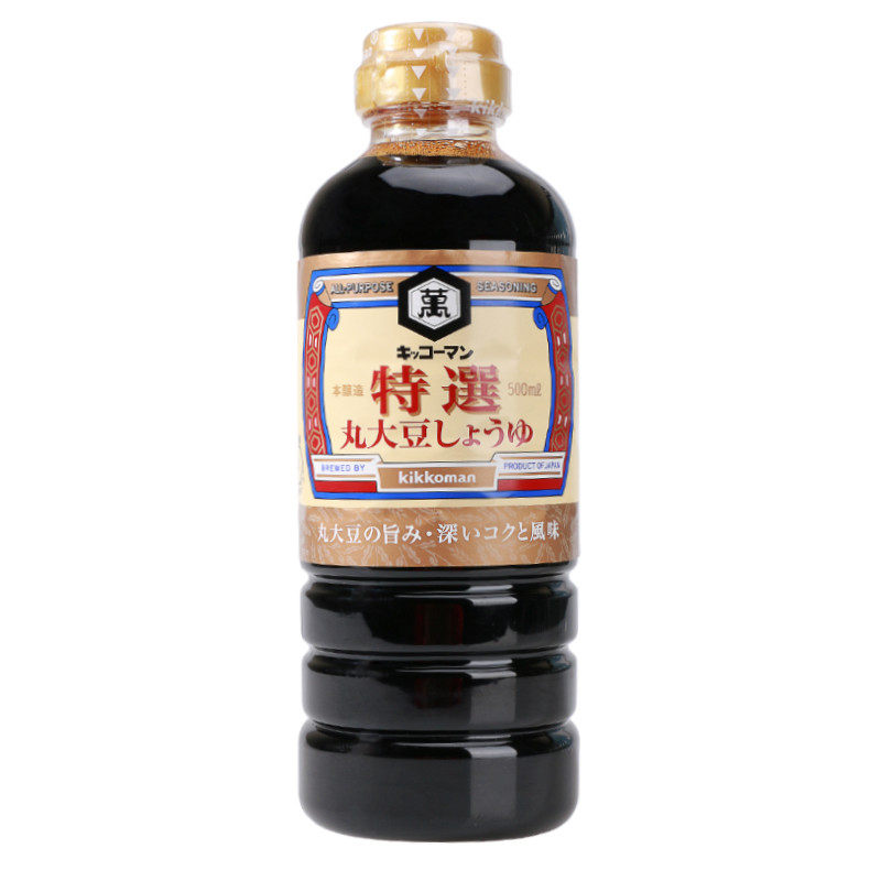 日本进口万字特选丸大豆酱油调味