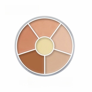 KRYOLAN德国面具歌剧魅影6色遮瑕膏基础色6色圆盘CORRECTION 40g