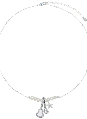 AWE穆祉丞同款海星葫芦珍珠项链