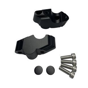 改装摩托黑旗950车把加高后移龙头增高码航空铝合金CNC切割攀峰