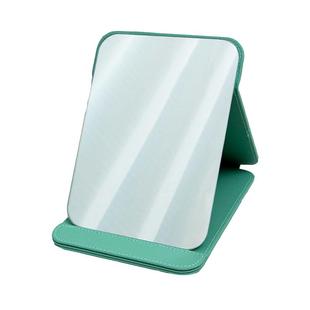 折叠化妆镜桌面办公室翻盖家用女男士学生宿舍随身专用便携小镜子