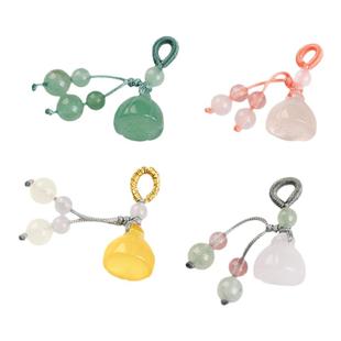 天然玛瑙小滴溜莲蓬和田玉石小提溜文玩串珠手链diy配件手串配饰