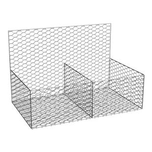 格宾石笼网护坡河堤防汛铁丝笼铅丝笼宾格网箱防锈固滨笼雷诺护垫