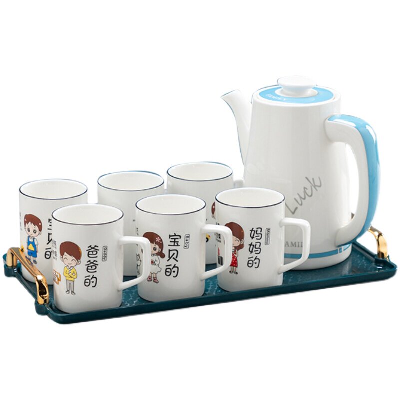亲子水具套装客厅配架托盘家用