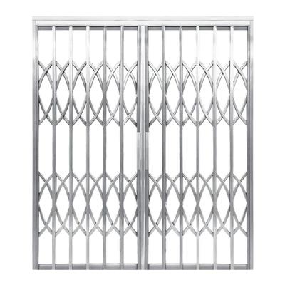 佛山不锈钢阳台伸缩通风推拉闸门