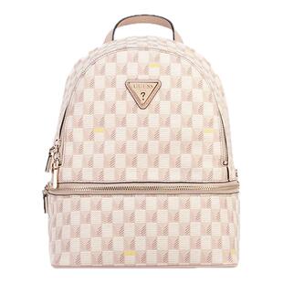 GUESS时尚潮流印花双肩包新款背包休闲通勤春夏包包大容量书包