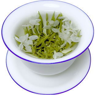 四川雪竹飘雪茉莉花茶兰雪特级250g散茶浓香型2025年新茶全芽半斤