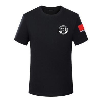 夏季速干面料圆领T恤短袖保安服