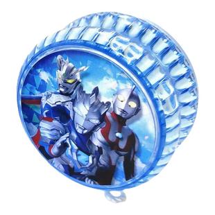 睡眠型奥特发光悠悠球蜘蛛侠金刚溜溜球灯光超人队长少年A-H08