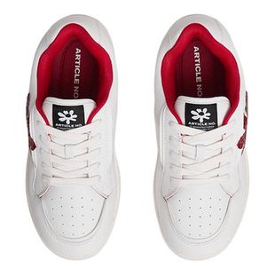 ARTICLE NO.新年红色汉堡鞋厚底小白鞋休闲鞋面包鞋复古风26新品