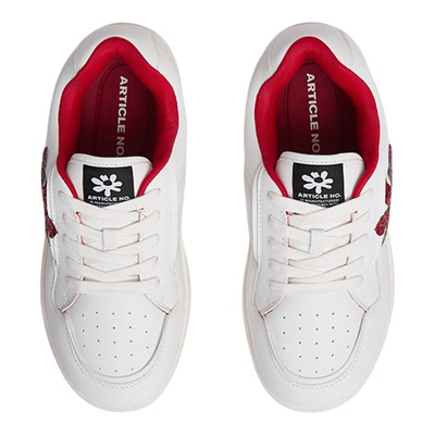 ARTICLE NO.新年红色汉堡鞋厚底小白鞋休闲鞋面包鞋复古风26新品