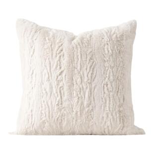 芬允【奶油风】系列轻奢编织抱枕客厅沙发咖啡厅靠枕高档别墅靠背