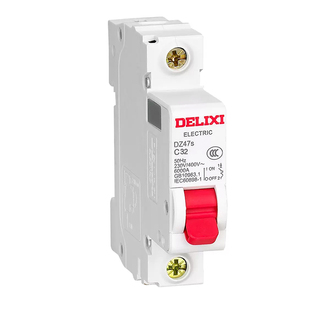 德力西DZ47S家用20A空气开关1P断路器32A空开63A单极16A电闸 100A