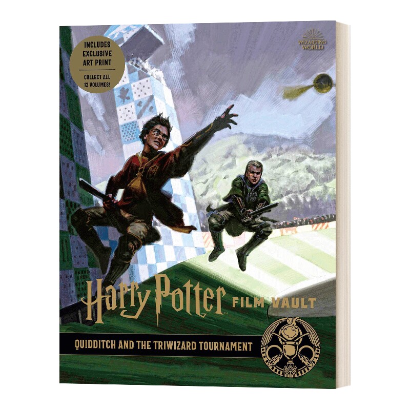 英文原版 精装 Harry Potter Film Vault 7 哈利波特电影艺术宝典 卷七 魁地奇和三强争霸赛 英文版 进口英语原版书籍